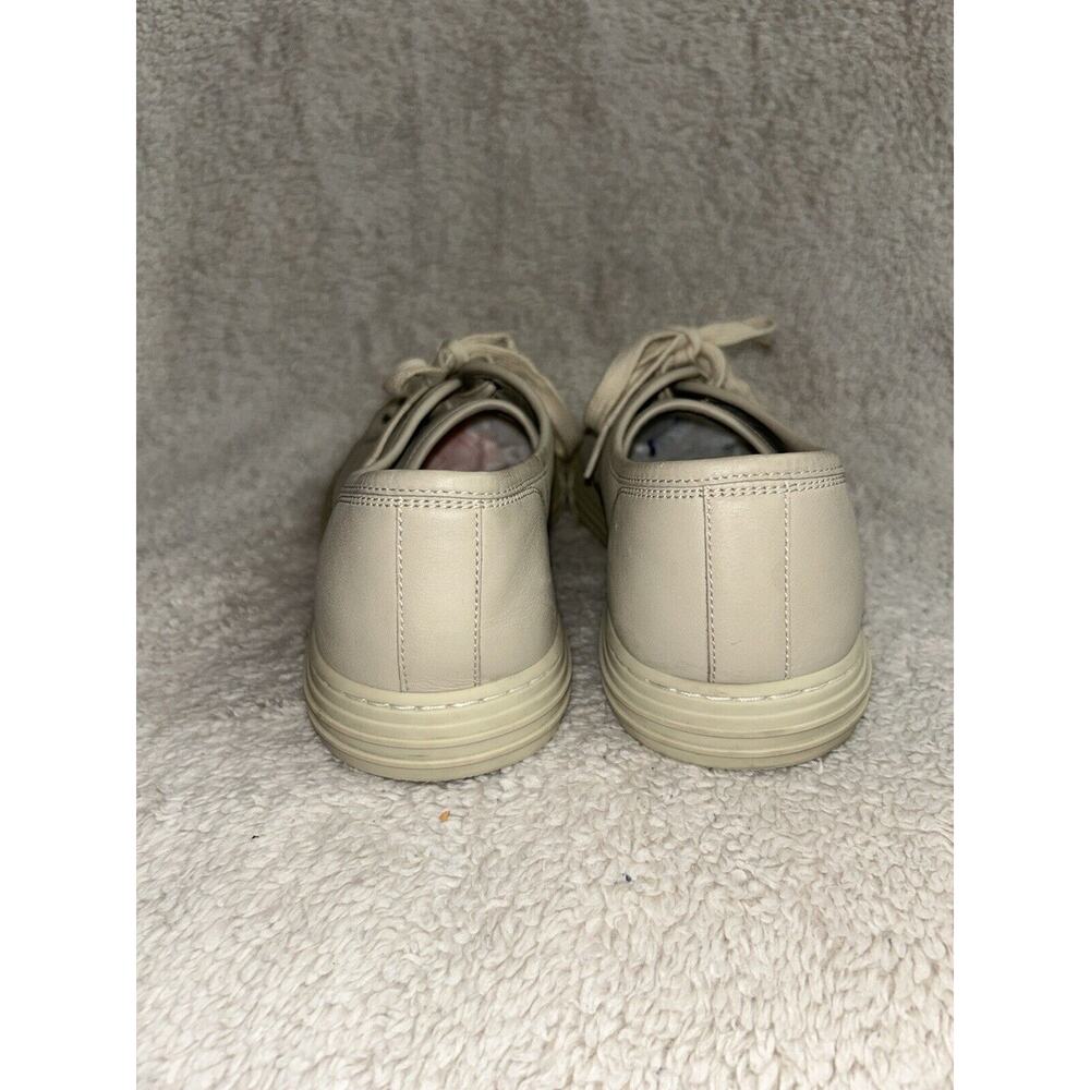Gucci Miro Soft Leather Mystic White Sneakers - Picture 5 of 14